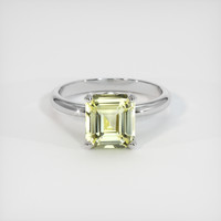 3.03 Ct. Sapphire Ring, Platinum 950 1