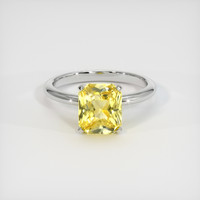 3.56 Ct. Sapphire Ring, Platinum 950 1