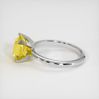 3.56 Ct. Sapphire Ring, Platinum 950 4