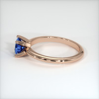 0.87 Ct. Sapphire Ring, 14K Rose Gold 4