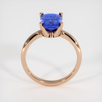 2.00 Ct. Blue Sapphire Ring, 14K Rose Gold 3