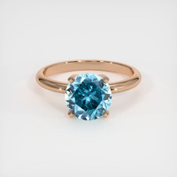 3.38 Ct. Gemstone Ring, 14K Rose Gold 1