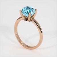 3.38 Ct. Gemstone Ring, 14K Rose Gold 2