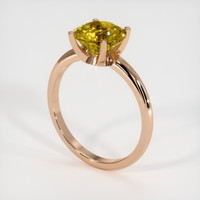 2.10 Ct. Gemstone Ring, 14K Rose Gold 2