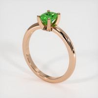 0.73 Ct. Gemstone Ring, 14K Rose Gold 2