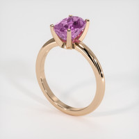 2.16 Ct. Gemstone Ring, 14K Rose Gold 2