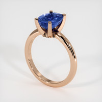 2.06 Ct. Gemstone Ring, 14K Rose Gold 2