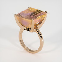 21.99 Ct. Gemstone Ring, 14K Rose Gold 2