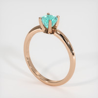 0.67 Ct. Gemstone Ring, 14K Rose Gold 2