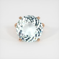 12.88 Ct. Gemstone Ring, 14K Rose Gold 1