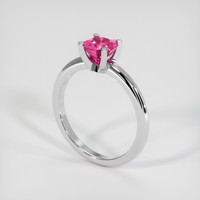 0.81 Ct. Gemstone Ring, 14K Rose Gold 2