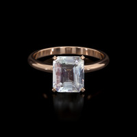 2.00 Ct. Gemstone Ring, 14K Rose Gold 1