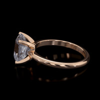 2.00 Ct. Gemstone Ring, 14K Rose Gold 4