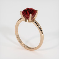 3.10 Ct. Gemstone Ring, 14K Rose Gold 2