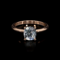 1.18 Ct. Gemstone Ring, 14K Rose Gold 1