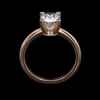 1.40 Ct. Gemstone Ring, 14K Rose Gold 3