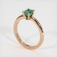 0.80 Ct. Gemstone Ring, 14K Rose Gold 2