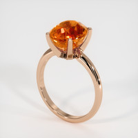6.15 Ct. Gemstone Ring, 14K Rose Gold 2