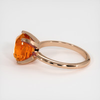 6.15 Ct. Gemstone Ring, 14K Rose Gold 4