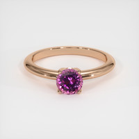 0.88 Ct. Gemstone Ring, 14K Rose Gold 1