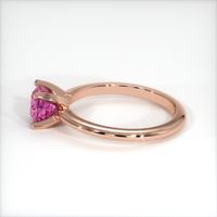 1.56 Ct. Pink Sapphire Ring, 14K Rose Gold 4