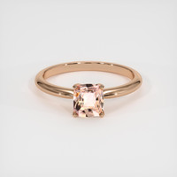 0.76 Ct. Sapphire Ring, 14K Rose Gold 1