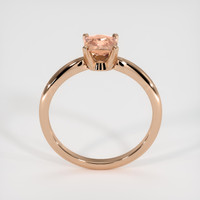 0.76 Ct. Sapphire Ring, 14K Rose Gold 3