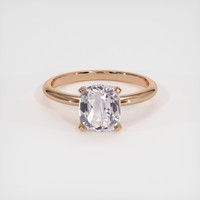 2.06 Ct. Sapphire Ring, 14K Rose Gold 1