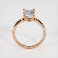 2.06 Ct. Sapphire Ring, 14K Rose Gold 3