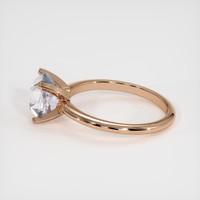 2.06 Ct. Sapphire Ring, 14K Rose Gold 4