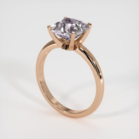2.74 Ct. Sapphire Ring, 14K Rose Gold 2