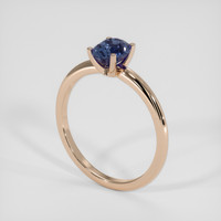 1.29 Ct. Bi Color Sapphire Ring, 14K Rose Gold 2