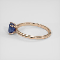 1.29 Ct. Bi Color Sapphire Ring, 14K Rose Gold 4