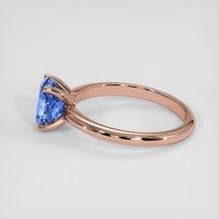 1.44 Ct. Bi Color Sapphire Ring, 14K Rose Gold 4