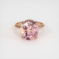 9.97 Ct. Sapphire Ring, 14K Rose Gold 1