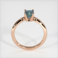 0.92 Ct. Sapphire Ring, 14K Rose Gold 3