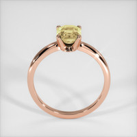 1.98 Ct. Yellow Sapphire Ring, 14K Rose Gold 3