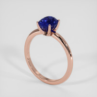 2.69 Ct. Color Change Sapphire Ring, 18K Rose Gold 2