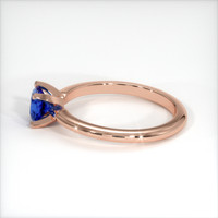 0.63 Ct. Sapphire Ring, 18K Rose Gold 4