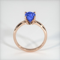 2.32 Ct. Blue Sapphire Ring, 18K Rose Gold 3