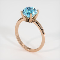 3.38 Ct. Gemstone Ring, 18K Rose Gold 2