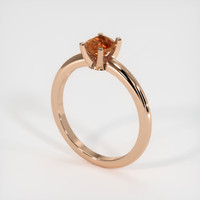 0.80 Ct. Gemstone Ring, 18K Rose Gold 2