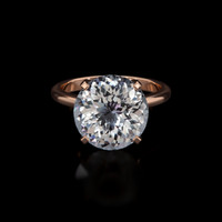 5.38 Ct. Gemstone Ring, 18K Rose Gold 1