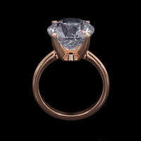 5.38 Ct. Gemstone Ring, 18K Rose Gold 3