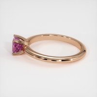 0.88 Ct. Gemstone Ring, 18K Rose Gold 4