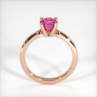 1.56 Ct. Pink Sapphire Ring, 18K Rose Gold 3