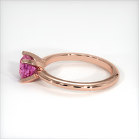 1.56 Ct. Pink Sapphire Ring, 18K Rose Gold 4