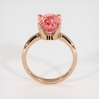 4.50 Ct. Sapphire Ring, 18K Rose Gold 3