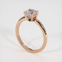 1.34 Ct. Sapphire Ring, 18K Rose Gold 2