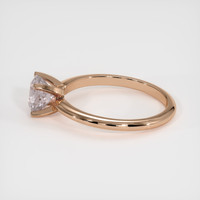 1.34 Ct. Sapphire Ring, 18K Rose Gold 4